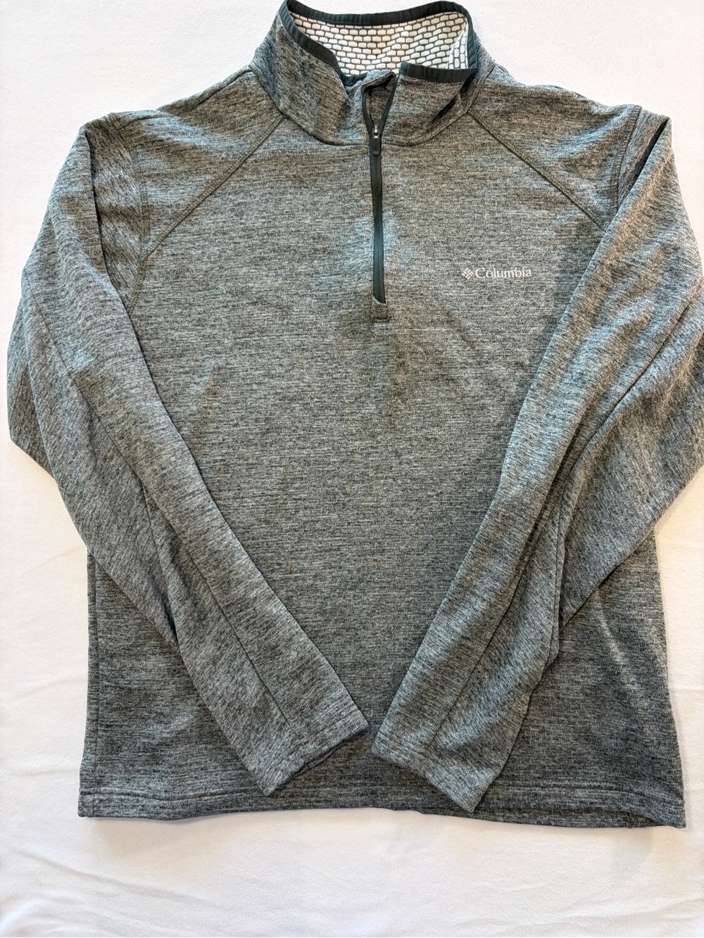 Columbia Men’s Green 1/4 zip Pullover